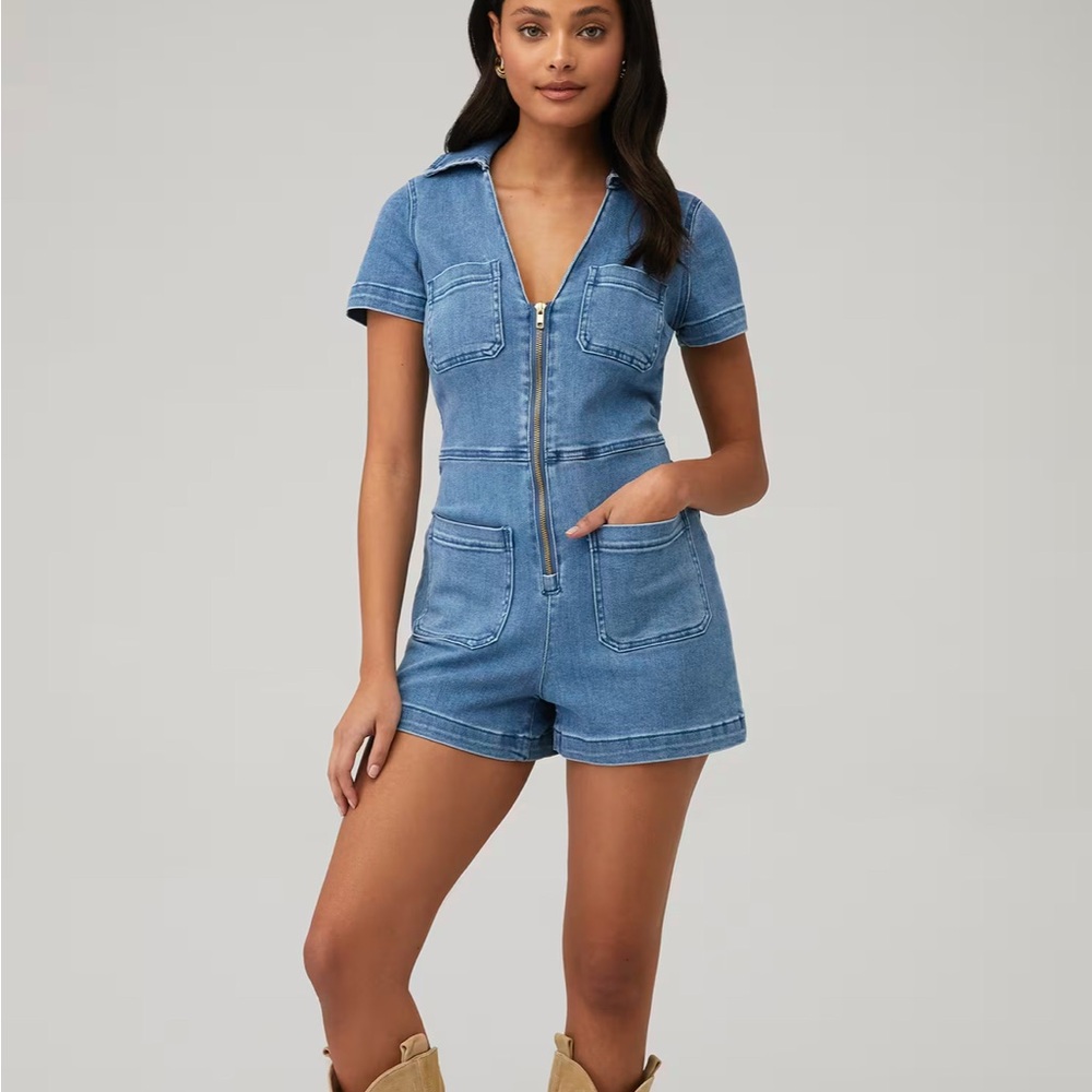 Blue Denim One piece